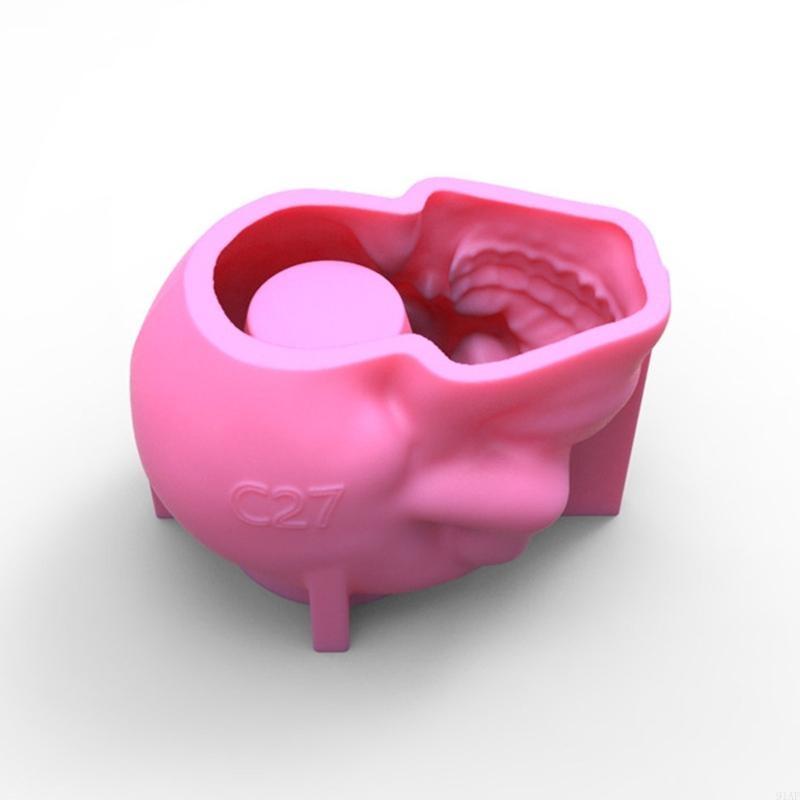 91AF 3D Skull Flowerpot Epoxy  - огляд і ціна Echeveria Succulent