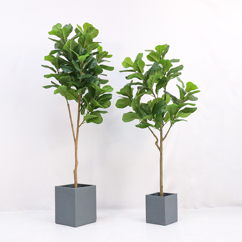 Artificial Plastic Potted Plan - огляд і ціна Ficus Lyrata Tree
